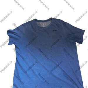 Nike Men's Heather Blue Short Sleeve Tee